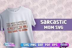 Sarcastic Mom SVG Design | Sarcastic Quotes Design | SVG v.2 Product Image 1
