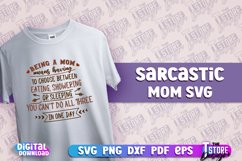 Mom Sarcastic SVG Bundle|Funny Mom Life Quotes|Sassy v.2 Product Image 14