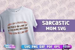 Sarcastic Mom SVG Design | Sarcastic Quotes Design | SVG v.2 Product Image 1