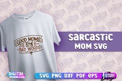 Sarcastic Mom SVG Design | Sarcastic Quotes Design | SVG v.2 Product Image 1