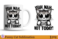 Funny cat Sublimation | Sarcastic halloween Print Product Image 1