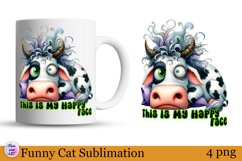 Funny cow Sarcastic clipart Product Image 7