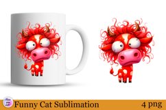 Funny cow Sarcastic clipart Product Image 8