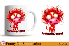 Funny cow Sarcastic clipart Product Image 9
