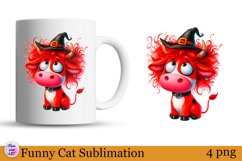 Funny cow Sarcastic clipart Product Image 10