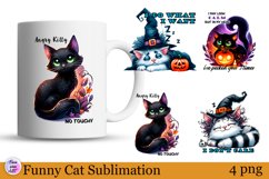Funny Cats Sublimation | Sarcastic Cat Print Product Image 1