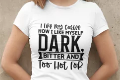 funny coffee mug, I like my coffee, too hot for you, coffee lover gift, employee coffee cup, employee mugs, funny coffee mugs, workplace coffee mug
