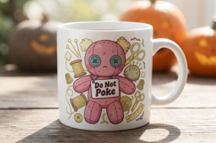 Pastel Goth Plushie Sublimation Product Image 8