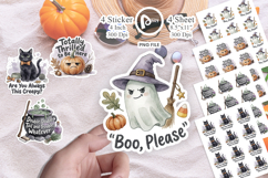 Pastel Halloween Quotes Sticker Product Image 1
