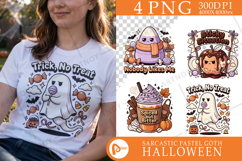 Pastel Halloween Treat Sublimation Product Image 1