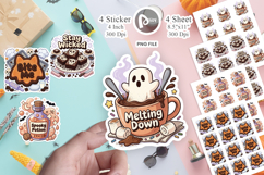 Pastel Halloween Treat Sticker Product Image 1