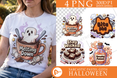Pastel Halloween Treat Sublimation Product Image 1