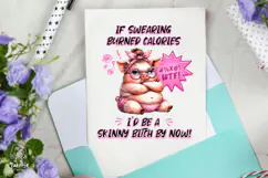 Funny Pig with Sarcastic Quotes, Funny Farm Animal Meme Product Image 2