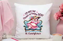 Funny Pig with Sarcastic Quotes, Funny Farm Animal Meme Product Image 3