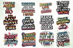 Sarcastic PNG Bundle Product Image 3