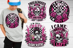 Sarcastic PNG Funny Sublimation 4 Designs Product Image 1