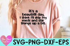 Sarcastic Mom Cut File Quotes Being Used as a shirt print