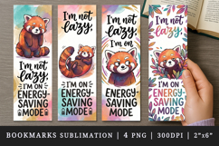 Sarcastic Quote printable sublimation bookmark design Product Image 1