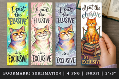 Sarcastic Quote printable sublimation bookmark design Product Image 1