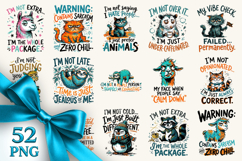 Sarcastic Quote clipart printable sublimation bundle png Product Image 1