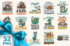 Sarcastic Quote clipart printable sublimation bundle png Product Image 1