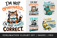 Sarcastic Quote clipart printable sublimation design png Product Image 1