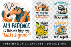 Sarcastic Quote clipart printable sublimation design png Product Image 1