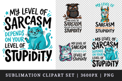 Sarcastic Quote clipart printable sublimation design png Product Image 1