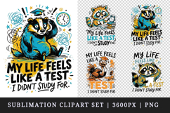 Sarcastic Quote clipart printable sublimation design png Product Image 1