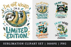 Sarcastic Quote clipart printable sublimation design png Product Image 1