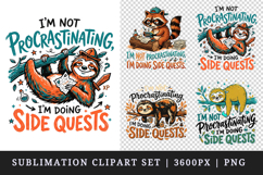 Sarcastic Quote clipart printable sublimation design png Product Image 1