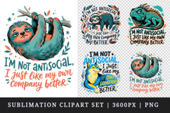 Sarcastic Quote clipart printable sublimation design png Product Image 1