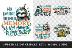 Sarcastic Quote clipart printable sublimation design png Product Image 1