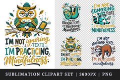 Sarcastic Quote clipart printable sublimation design png Product Image 1