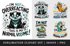 Sarcastic Quote clipart printable sublimation design png Product Image 1