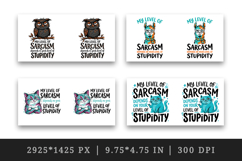 Sarcastic Quote mug wrap printable sublimation design Product Image 2