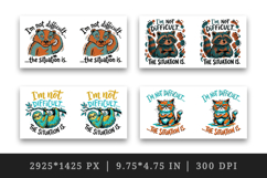 Sarcastic Quote mug wrap printable sublimation design Product Image 2