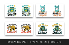 Sarcastic Quote mug wrap printable sublimation design Product Image 2