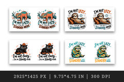 Sarcastic Quote mug wrap printable sublimation design Product Image 2