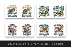 Sarcastic Quote mug wrap printable sublimation design Product Image 2