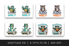 Sarcastic Quote mug wrap printable sublimation design Product Image 2