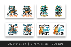 Sarcastic Quote mug wrap printable sublimation design Product Image 2