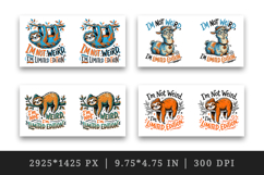 Sarcastic Quote mug wrap printable sublimation design Product Image 2