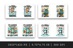 Sarcastic Quote mug wrap printable sublimation design Product Image 2