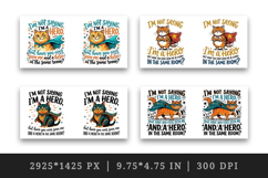 Sarcastic Quote mug wrap printable sublimation design Product Image 2