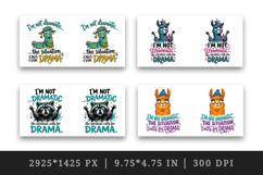 Sarcastic Quote mug wrap printable sublimation design Product Image 2