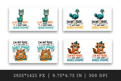 Sarcastic Quote mug wrap printable sublimation design Product Image 2