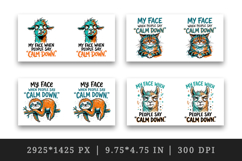 Sarcastic Quote mug wrap printable sublimation design Product Image 2