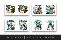 Sarcastic Quote mug wrap printable sublimation design Product Image 2