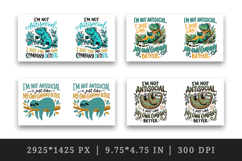 Sarcastic Quote mug wrap printable sublimation design Product Image 2